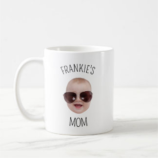 オリジナル赤ちゃんの写真 初めての母の日プレゼント コーヒーマグカップ