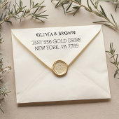 オリジナル返送先住所 ゴムスタンプ | 名入れ セルフインキングスタンプ