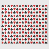 オリジナル遊ズのカードDiamond Clubハートスペード ラッピングペーパー (フラット)