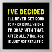 オリジナル重量 ポスター (正面)