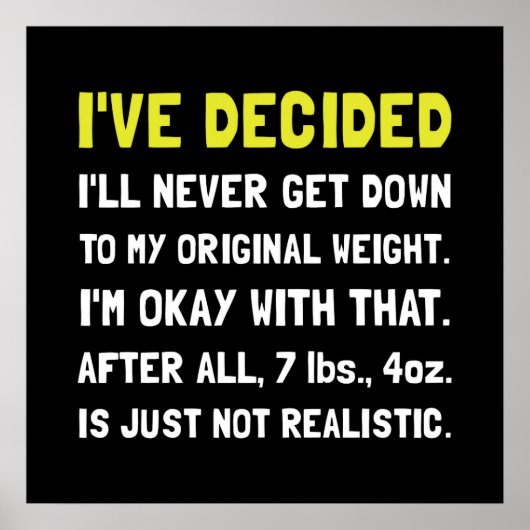 オリジナル重量 ポスター (正面)