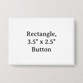 オリジナル長方形ボタン 3.5" x 2.5" 缶バッジ (正面)