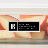 オリジナル防水ラベル | 住所または情報 ラベル (貼付)