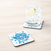 オリジナル青い花 コースター (右側)