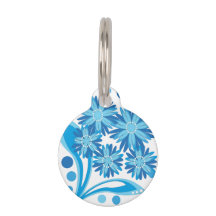 オリジナル青い花