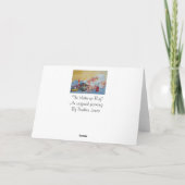 オリジナル静止写真のヴィンテージ構成バッグ カード (裏面)