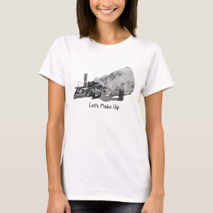 オリジナル静止写真のヴィンテージ構成バッグ Tシャツ