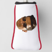 オリジナル顔カットアウト独身最後の夜 生日 ゴルフヘッドカバー (回転90)