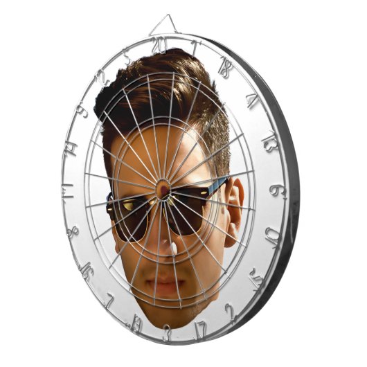 オリジナル顔カットアウト独身最後の夜 生日 ダーツボード (正面右)