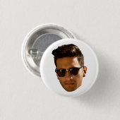 オリジナル顔カットアウト独身最後の夜 生日 缶バッジ (正面&裏面)