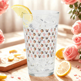 オリジナル顔グラス, オリジナル写真グラス, 家族へのプレゼント タンブラーグラス