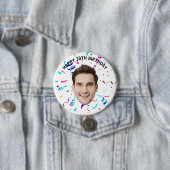 オリジナル顔 10歳 20歳 30歳 40歳 50歳 60歳 誕生日 缶バッジ (インサイチュ)