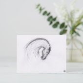 オリジナル馬年干支ポストカード 絵画2 ポストカード (スタンド正面)