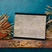 オリジナル1215マグナカルタ英国図書館 フォトプラーク (側面)