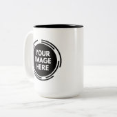 オリジナル15ozツートンカラーマグカップ ツートーンマグカップ (正面左)