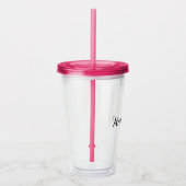 オリジナル16oz クリア アクリルタンブラー (右)