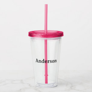 オリジナル16oz クリア アクリルタンブラー