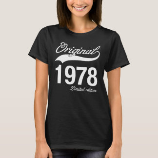 オリジナル1978ティー47歳の男性の女性47thバット tシャツ