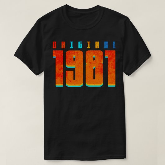オリジナル1981 Tシャツ (デザイン正面)