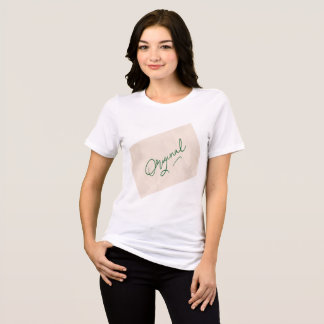 オリジナル1 ベラ+キャンバス 女性用トリブレンド トライブレンドTシャツ