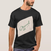 オリジナル1 メンズ ダークTシャツ Tシャツ (正面)