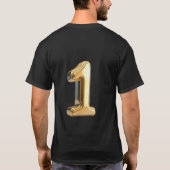 オリジナル1 メンズ ダークTシャツ Tシャツ (裏面)