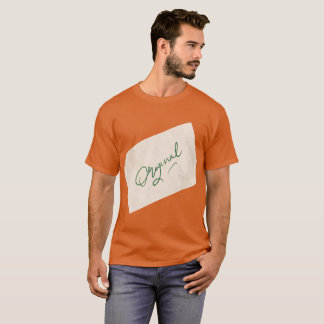 オリジナル1 メンズ テキサスオレンジ ベーシックTシャツ Tシャツ