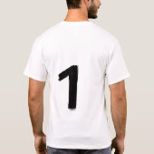 オリジナル1 メンズ ベーシック Tシャツ (裏面)