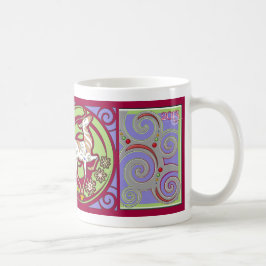 オリジナル2013年の"季節のGreeting'"のトナカイのマグ コーヒーマグカップ