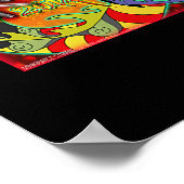 オリジナル2014 RAGNAROKメモリアルポスターブラック ポスター (角)