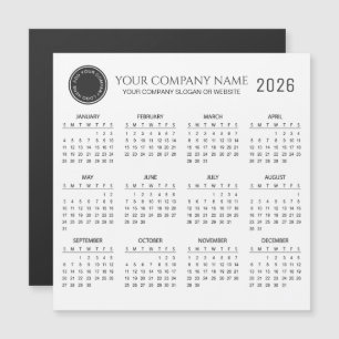 オリジナル2026年会社カレンダー|マグネット