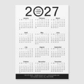 オリジナル2027年版ロゴカレンダー (正面)