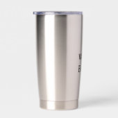 オリジナル20oz水ボトル 保温保冷タンブラー (右面)