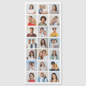 オリジナル21枚の写真入りマグネットカード (正面)