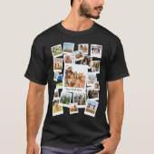 オリジナル21枚コラージュ作成 Tシャツ (正面)