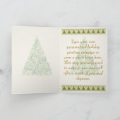 オリジナル3枚写真ホリデーカード シーズンカード (内部)