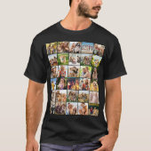 オリジナル30枚フォトコラージュを作ろう Tシャツ (正面)