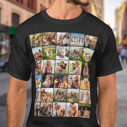 オリジナル30枚フォトコラージュを作ろう Tシャツ