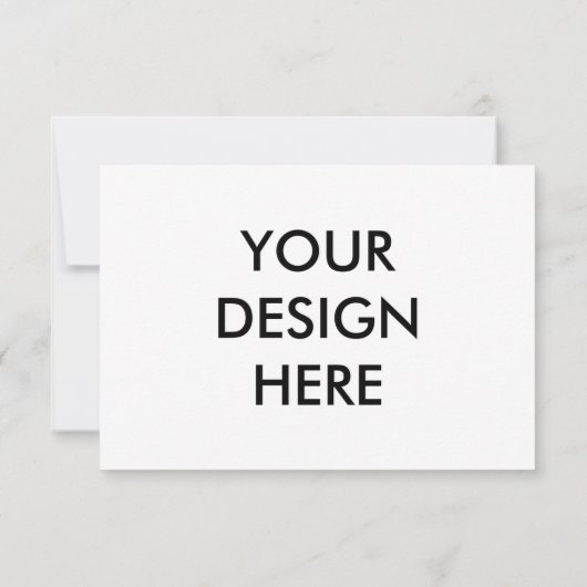 オリジナル3.5x5" 横型返信カード印刷 サンキューカード (裏面)