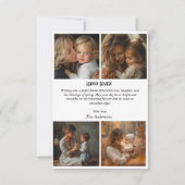 オリジナル4枚写真コラージュ イースター ポストカード (正面)