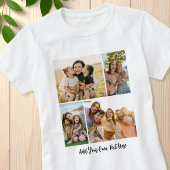 オリジナル4枚写真コラージュ Tシャツ