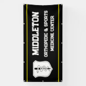 オリジナル4 x 8屋外バナー お好きなテキスト＆ロゴで 横断幕 (縦)