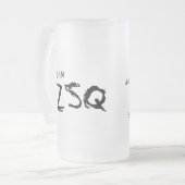 オリジナル5つのシリーズ フロストグラスビールジョッキ (正面左)