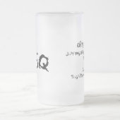 オリジナル5つのシリーズ フロストグラスビールジョッキ (中央)