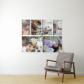 オリジナル5枚の写真インスタグラムコラージュサイン タペストリー (インサイチュ(横))