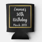 オリジナル50歳の誕生日クーラー 缶クーラー (裏面)