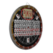 オリジナル52カードトランプのポーカーライフ3.0ダーツボード ダーツボード (正面左)