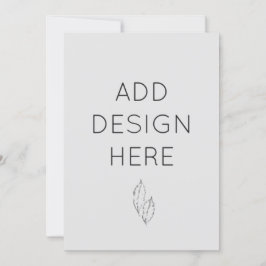 オリジナル5x7インチ招待状 カスタム印刷 招待状