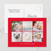 オリジナル6枚の写真 ユニバーサル グリーティング ポストカード (正面/裏面)