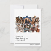 オリジナル6枚写真コラージュ イースター ポストカード (正面)